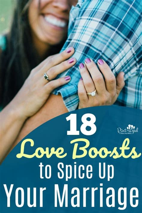 Spice Up Your Marriage With These 18 Powerful Love Boost Ideas · Pint Sized Treasures