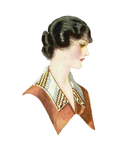 Antique Images: Free Fashion Clip Art: 1917 Women's Vintage Fashion ...