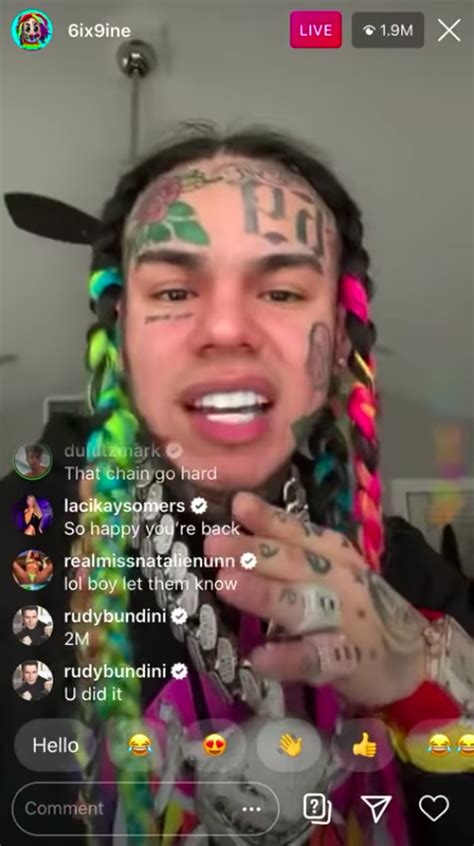 What Happened To 6ix9ines Instagram And Why Has It Disappeared The