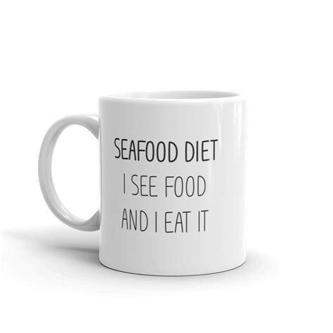 Food Lovers T Food Ts T For Lover Funny Coffee Mugs Funny Mugs Diet Jokes Seafood