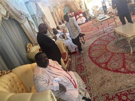 Photos Olu Of Warri Visits Edo State Governor Adams Oshiomole