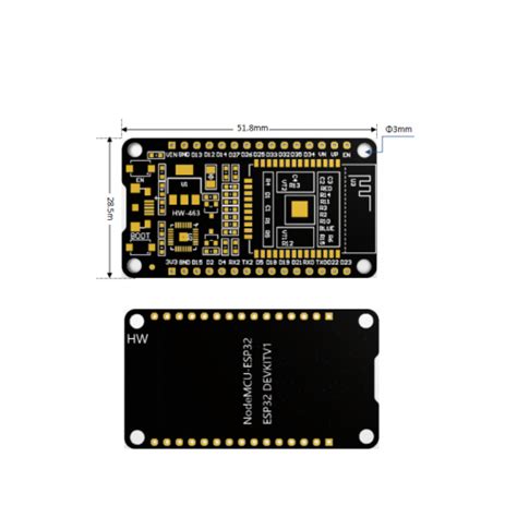 Esp32 Development Board Esp Wroom 32 With Wifi Bluetooth X2