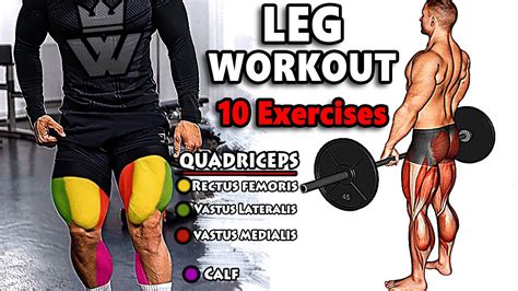 The Best Leg Exercises Workout Build Muscle Youtube