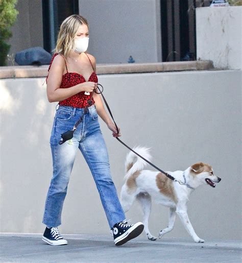 Olivia Holt Out With Her Dog In Studio City 08142020 Hawtcelebs