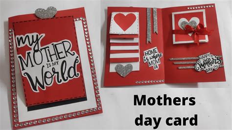 how to make beautiful handmade card for mother diy birthday card for mom handmade greeting
