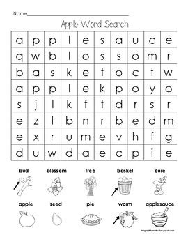 You can search for a word or phrase on your mac computer using the keyboard shortcut command + f in the words business insider. Apple Word Search by First Grade Fanatics | Teachers Pay ...