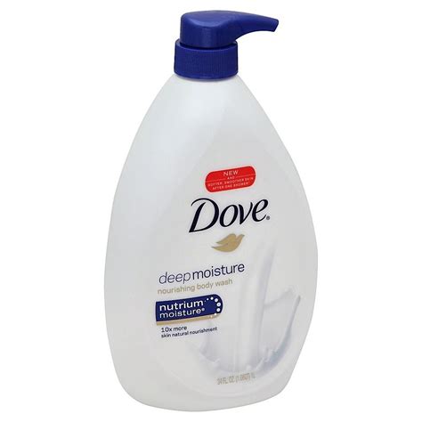 Dove 34 Oz Deep Moisture Body Wash With Nutrium Moisture Bed Bath