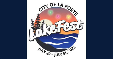 Full Schedule For La Portes Lakefest Unveiled Laportecountylife