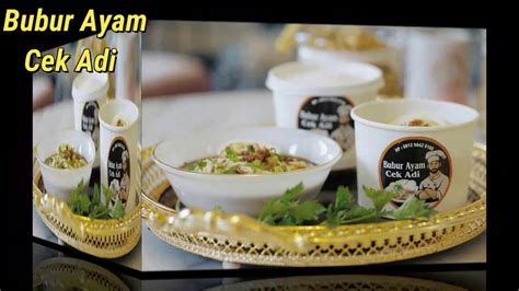1) put all the ingredients together in a rice cooker excluding sesame oil. Bubur Ayam Cek Adi - YouTube