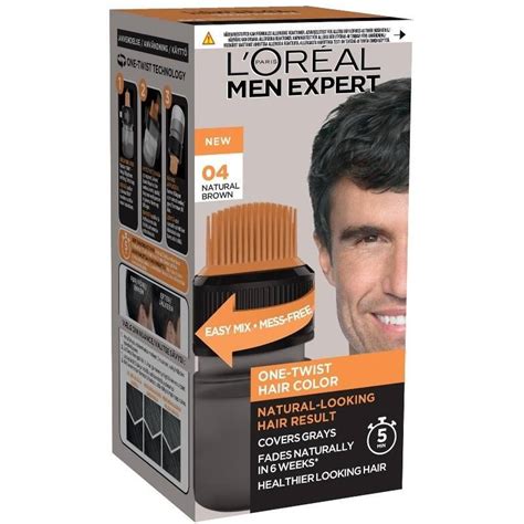 L Or Al Paris Men Expert One Twist Hair Color Ml No Natural Brown