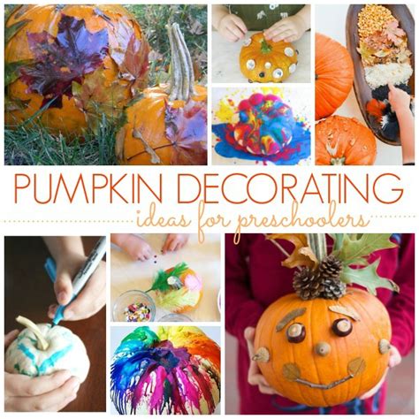 Use our science sampler and moldy pumpkin experiment worksheet to add some hands on. No Carve Pumpkin Decorating Ideas - Pre-K Pages