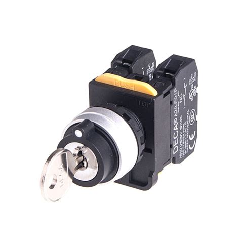 A204k 31be02 2 Deca Key Selector Switch