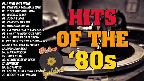 Nonstop 80s Greatest Hits Best Oldies Songs Of 1980s Greatest 80s