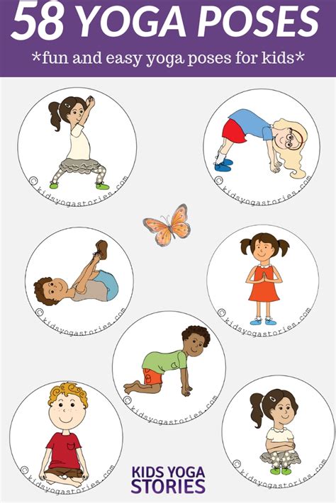 8 Images Basic Yoga Poses For Kids And Description Alqu Blog Free