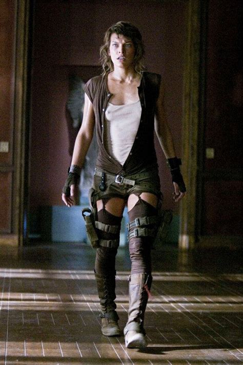 Milla Jovovich 14 Resident Evil Alice Resident Evil Costume Milla Jovovich