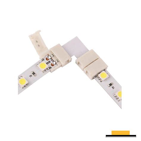 90° Corner 10mm Connector For 2 Pin Led Strip Xpress Electrical