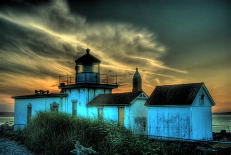 West Point Lighthouse Discovery Park Hdr West Point Lighth Flickr