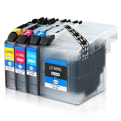 Following are the simple instructions for printer brother dcp j100 using these steps to set up your brother printer. Compatible K/C/M/Y Ink Cartridge LC549XL / LC545XL for ...