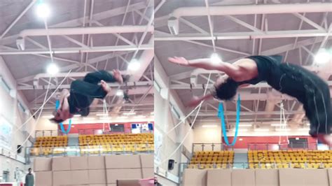 The Mind Blowing Backflips Performed By Tiger Shroff In This Video Will