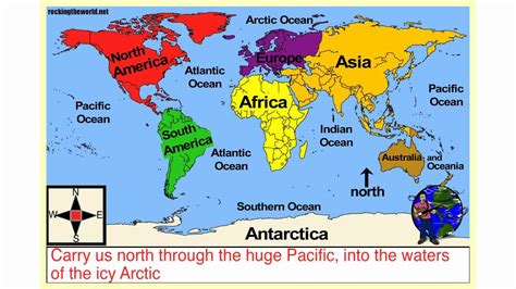 Interesting Facts About The Ocean The Continents Of The World Kulturaupice