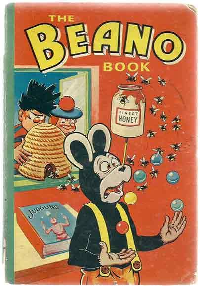 British Update Beano And Dandy Annuals From The 1950s