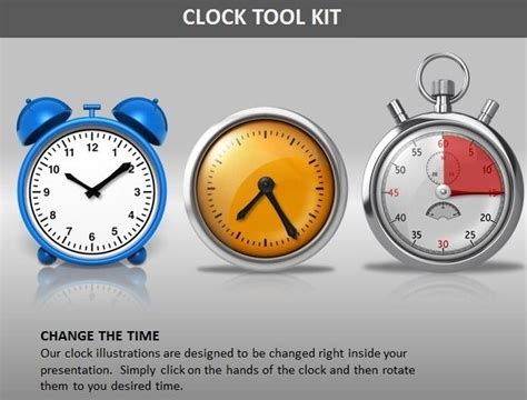 Click here to download your free timer for powerpoint. Editable Clock PowerPoint Template With Timepieces | Powerpoint templates, Powerpoint background ...