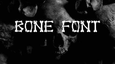 Bone Font Free Download