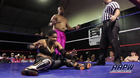 Americas Academy Of Pro Wrestling Aapw March 2017 Inter Gender Tag Team Match Youtube