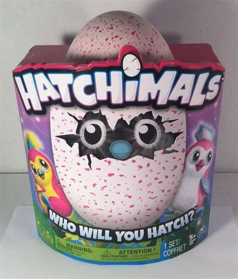 new hatchimals rare pink yellow pengualas interactive hatching egg fast shipping spinmaster