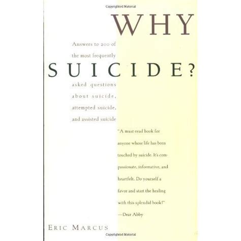 Why Suicide 200 Of The Most Frequently Asked Questions About Suicide