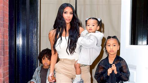 Kim Kardashian Kids Then And Now See Her Adorable Little Ones Through