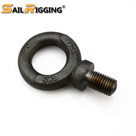 Forged S279 Shoulder Type Machinery Eye Bolt Lifting Self Color China