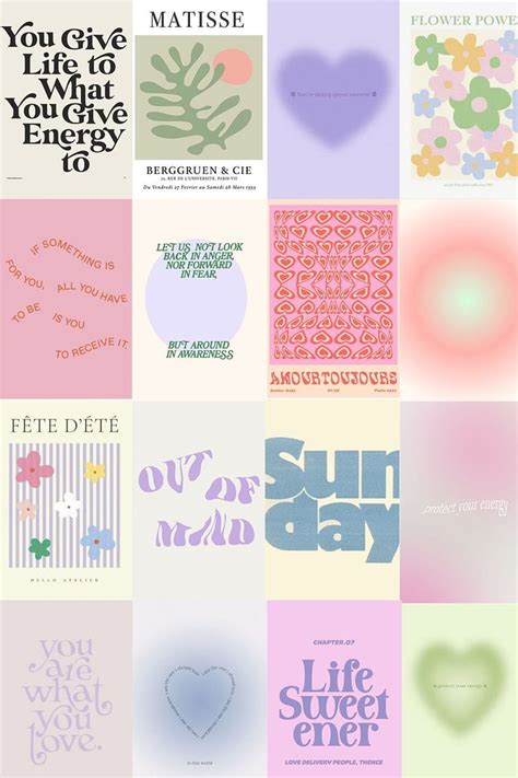 1290x2796px 2k Free Download Danish Pastel Aesthetic Collage Kit