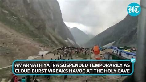 How Rescue Ops Are Being Carried Out After Amarnath Cloudburst Tragedy