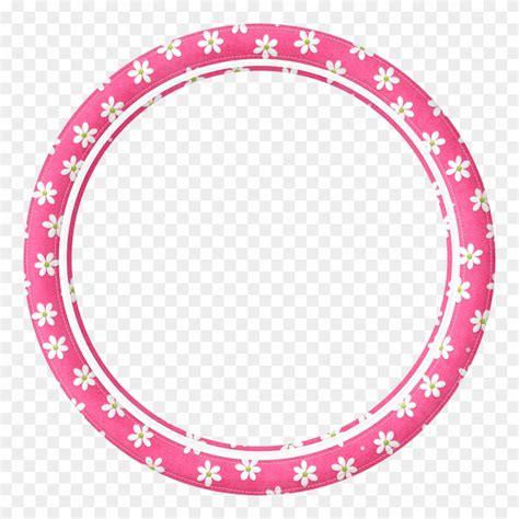 Labels Scrapbook Frames Borders And Frames Circle Cute Frame Png
