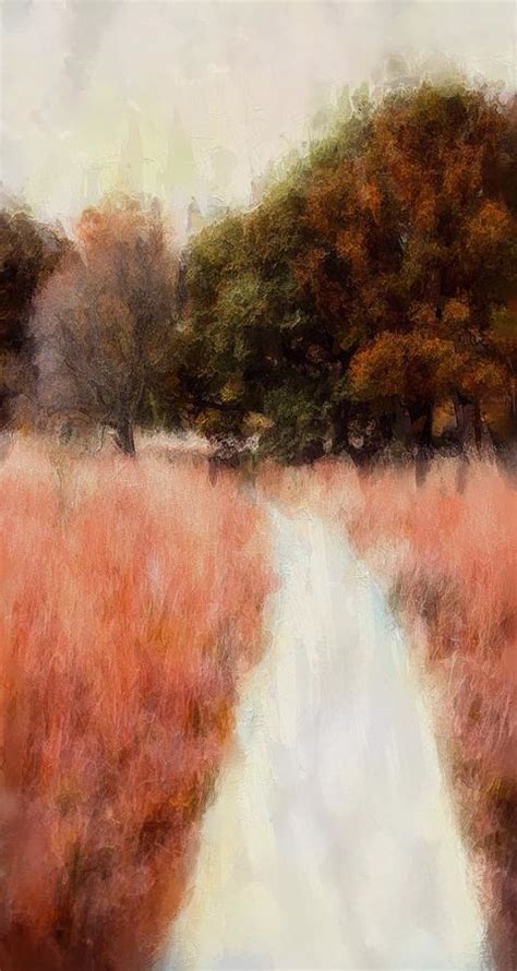 Mystic Path Painting By Steve K