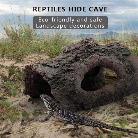 Buachois Reptile Hide Cavesimulation Tree Bark Caveamphibians Resin