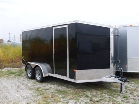 2014 7x14 Aluminum Enclosed Cargo Trailer For Sale In Middlebury