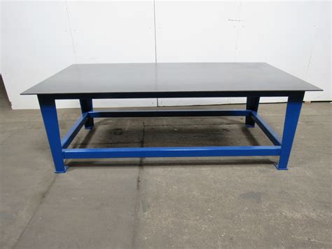 48x96x33 Heavy Duty Steel Welding Layout Assembly Work Bench Table