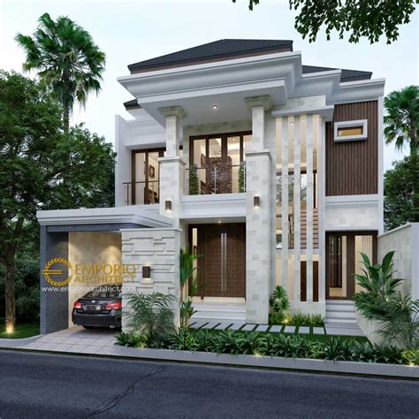 Lihat desain rumah minimalis 2 lantai 6x12 paling fungsional di sini! Desain Rumah Villa Bali 2 Lantai Bapak Norman di Karawang ...