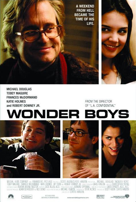 Wonder Boys Movie Poster 4 Of 4 Imp Awards