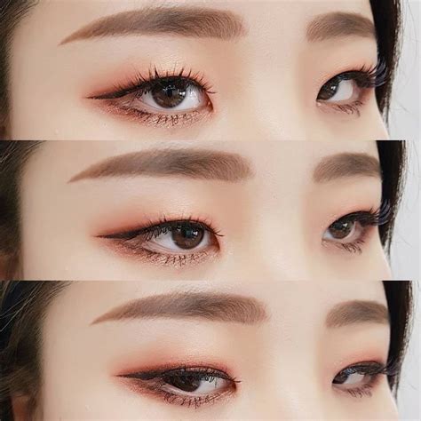 Pin By 𝓐 On Make Up And Hairstyles Monolid Eye Makeup Monolid Makeup Korean Eye Makeup