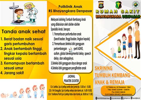 Leaflet Tumbuh Kembang Anak Rs Bhayangkara Denpasar