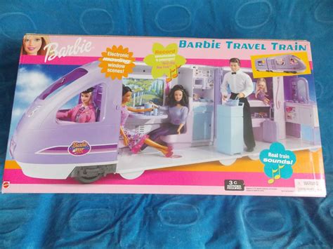 Barbie Travel Train New In Factory Sealed Box Sounds Moving Images