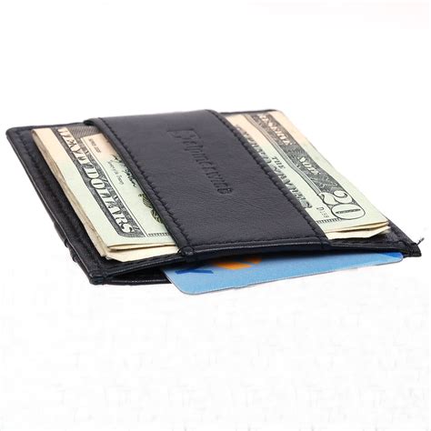 41 results for money clip wallet card holder. Alpine Swiss Mens Minimalist Front Pocket Wallet Card Case Cash Strap Money Clip | eBay