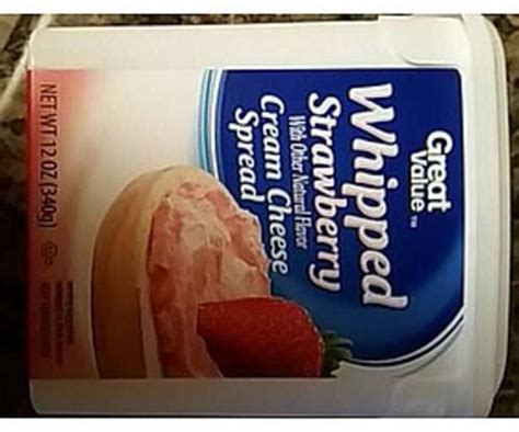 Stabilizers such as carob bean gum and carrageenan are often added in industrial production. Great Value Whipped Strawberry Cream Cheese Spread - 22 g ...