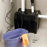 Basement Drain Ejector Pump