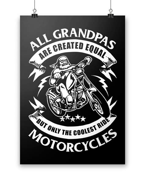 Only The Coolest Nicknames Ride Motorcycles Personalized Poster