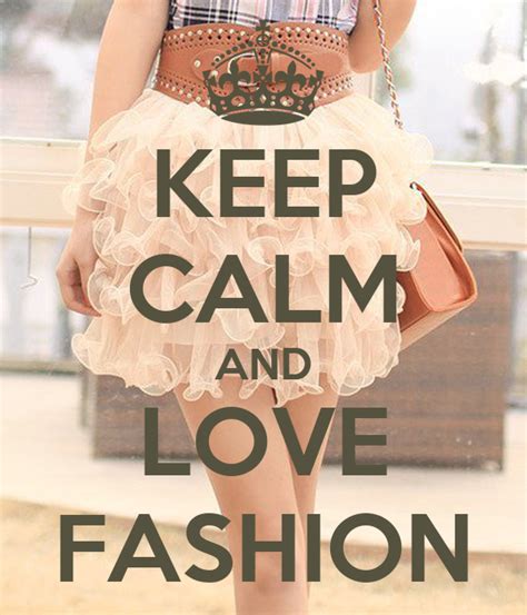 Keep Calm And Love Fashion Poster Saltitas Keep Calm O Matic