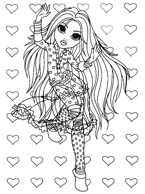 Moxie Girlz Coloring Pages Coloring Pages